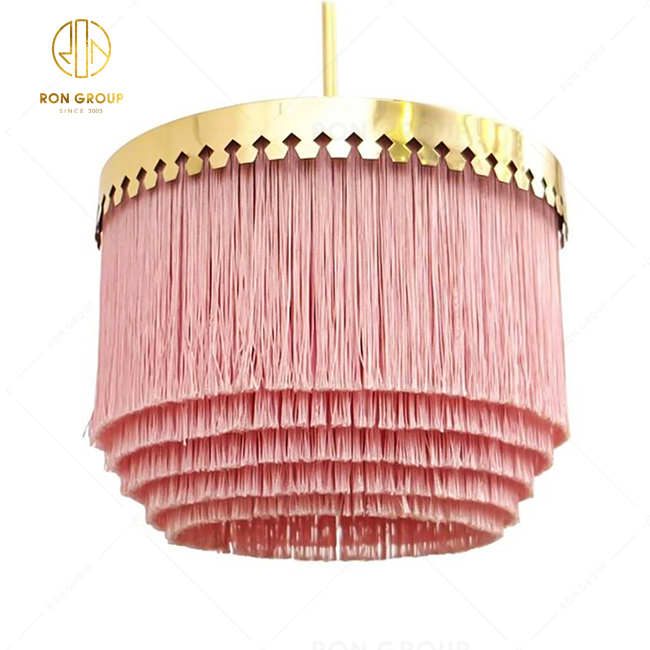 Modern Wedding Decorative Chandelier Tassel Lamp Pendant Lamp For Wedding Decor