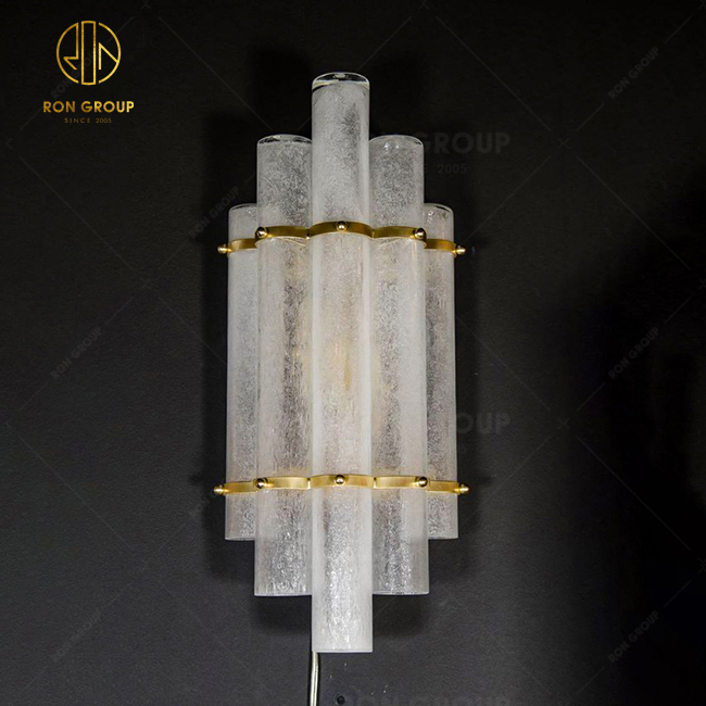 Modern Wall Lamp Luxury Crystal Glass Wall Sources For Living Room Indoor Wall Lamp Hotel  Bedside Lamp Corridor Wall Light