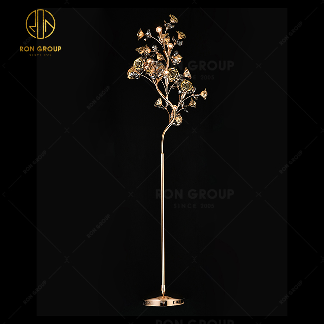 Golden Lighting Restaurant Floor Lamp Ceramic Flower Lighting Good Price Floor Lamp