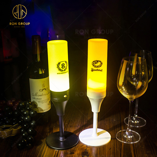 KTV Bar Popular Lamp Table Lamp Restaurant Service Printed Trademark Bar Cordless Led Table Lamp