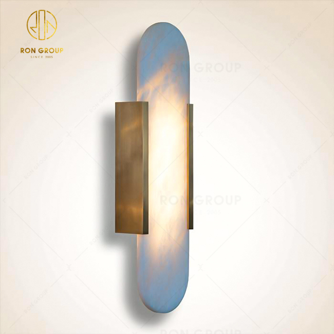 Marble Wall Lamp For Hotel Room Living Room Bedroom Restaurant Dining Room Wall Sconce Lamp LED