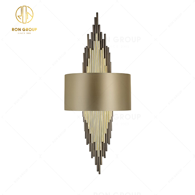 Postmodern Nordic LED Wall Lamp Stainless Steel Copper Wall Light Wall Sconce For Living Room Bedroom Corridor