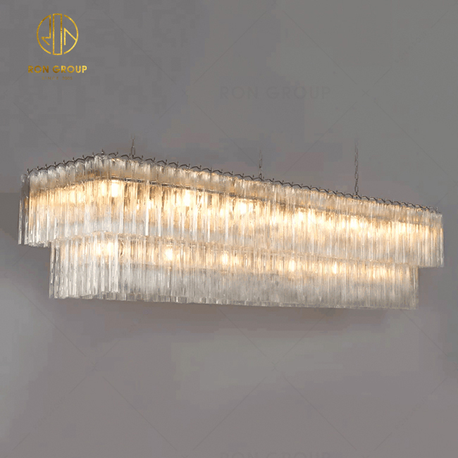 Crystal Lamp Of Living Room Lighting Modern Romantic Atmosphere Glass Led Home Pendant Light Lamps