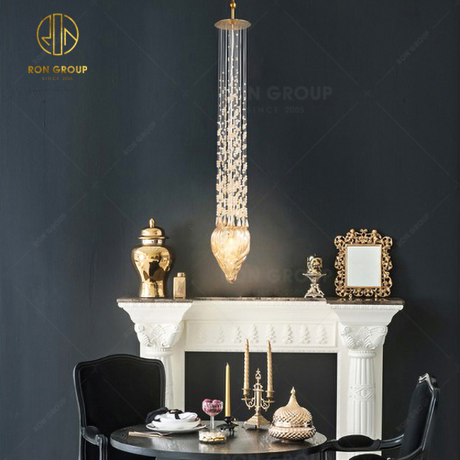 Dining Room Crystal Chandelier Popular Modern LED Lighting Hotel Or Home Decoration Ceiling Light