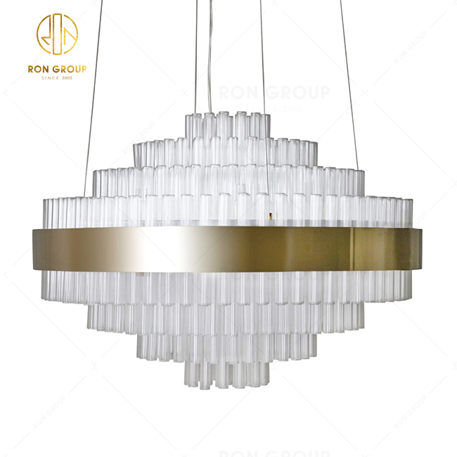 China Factory Custom Modern Chandelier LED Crystal For Hotel Lightiing Pendant Lamp Living Room Lighting