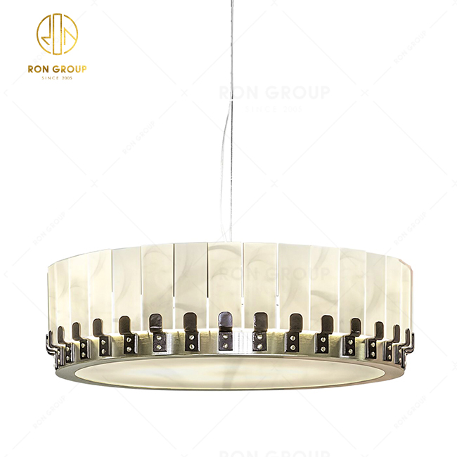 Modern Lighting Dining Room Led Lamp Round Ceiling Mounted Lighting Pendant Lights Crystal Chandelier