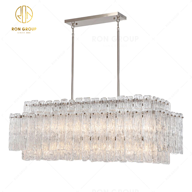 Wholesale Chinese Design Hotel Decorative Lighting Pendant Lamp Living Room Crystal Chandelier