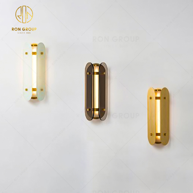 LED Wall Light Reading Gold Bronze Minimalist Decor Sconce Hotel Or Home Design Oval Modern Bedroom Bracket Bedside Wall Lamp