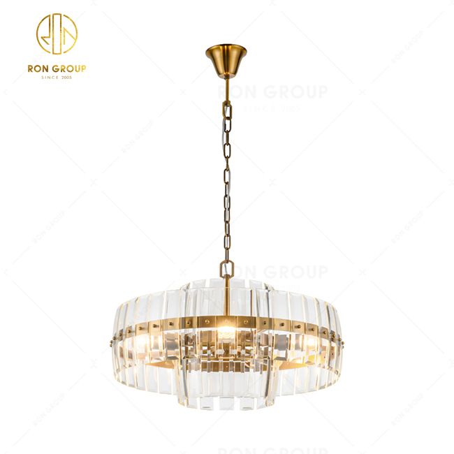 Luxury Crystal Pendant Lights Modern LED Crystal Chandelier Lighting For Living Room