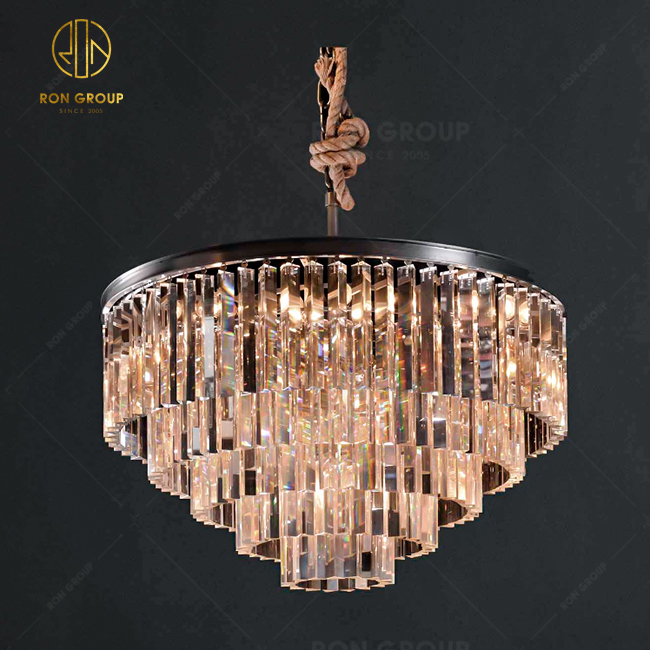 Modern Luxury Gold Large Ceiling Chandelier Nordic Living Room Hotel Home Crystal Chandeliers Pendant Lamp