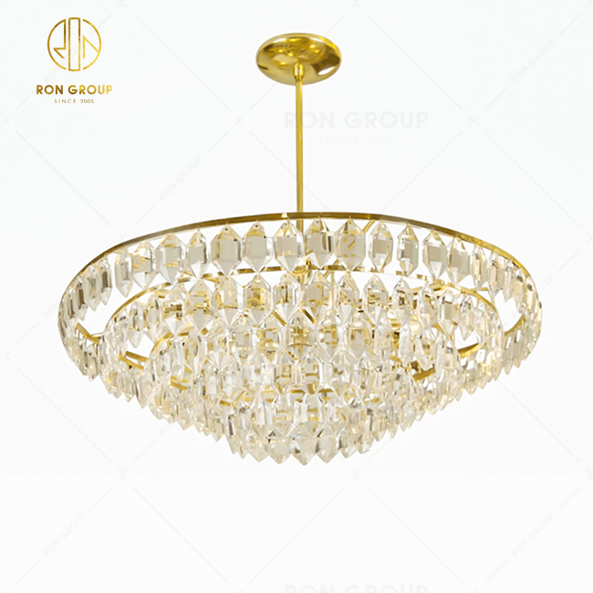 LED Crystal Pendant Lights New Design Hotel Led Lamps High Quality Modern Pendant Hanging Lamp