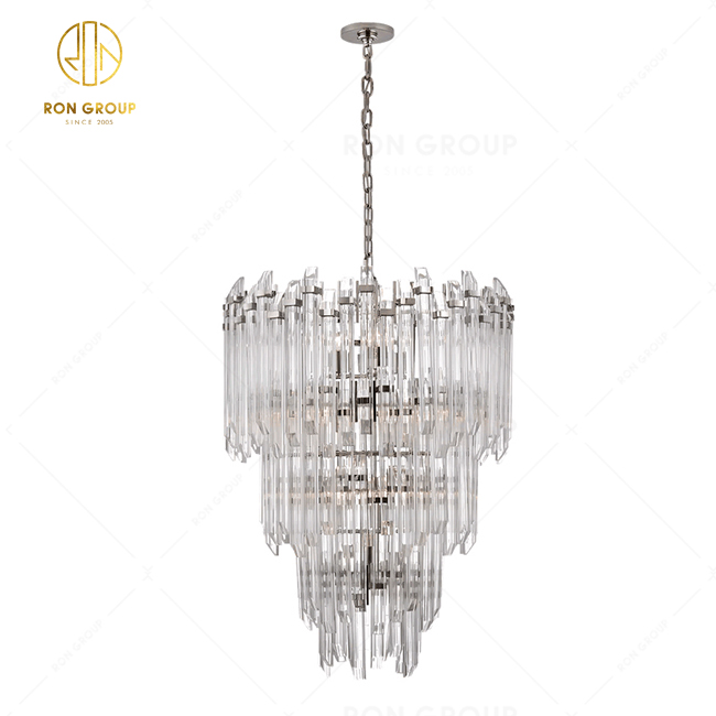 Modern Home Hotel Decoration Luxury Crystal Chandelier Pendant Ceiling Lamp For Living Room Lighting