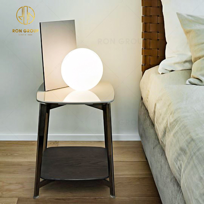 Ball Lamp for Makeup Vanity Table Lighting Bedroom Night Stand Light LED Table Lamp