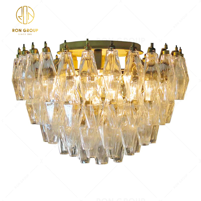 Modern Nordic Led Luxury Crystal Chandelier Gold Ceiling Lamp Crystal Led Pendant Light Chandelier