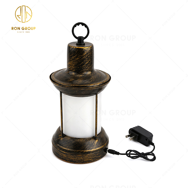 LED Rechargeable Bar Table Lamp Retro Wedding Cafe Restaurant Decorative Horselight Kerosene Lamp Table Lamp 