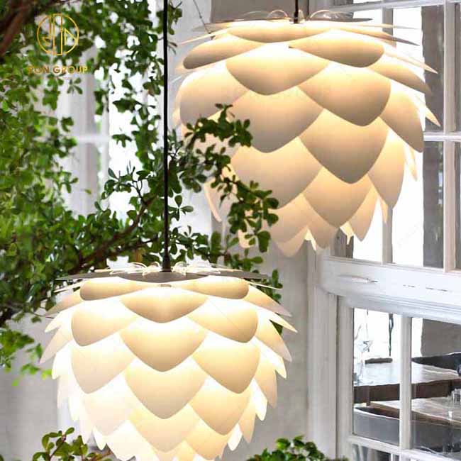 Customizable Modern White Feather Pendant Lamp Nordic Style Creative Led Chandelier Hanging Light For Living Room Bedroom Dining Room Lighting