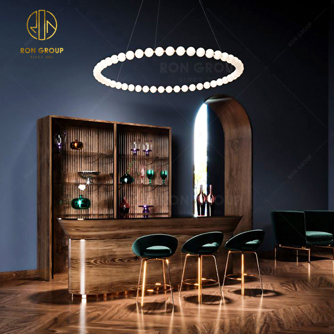 Continuous Extension Connection Ball Pendant Lamp for Home Lighting DNA Creative Design Living Room Lighting